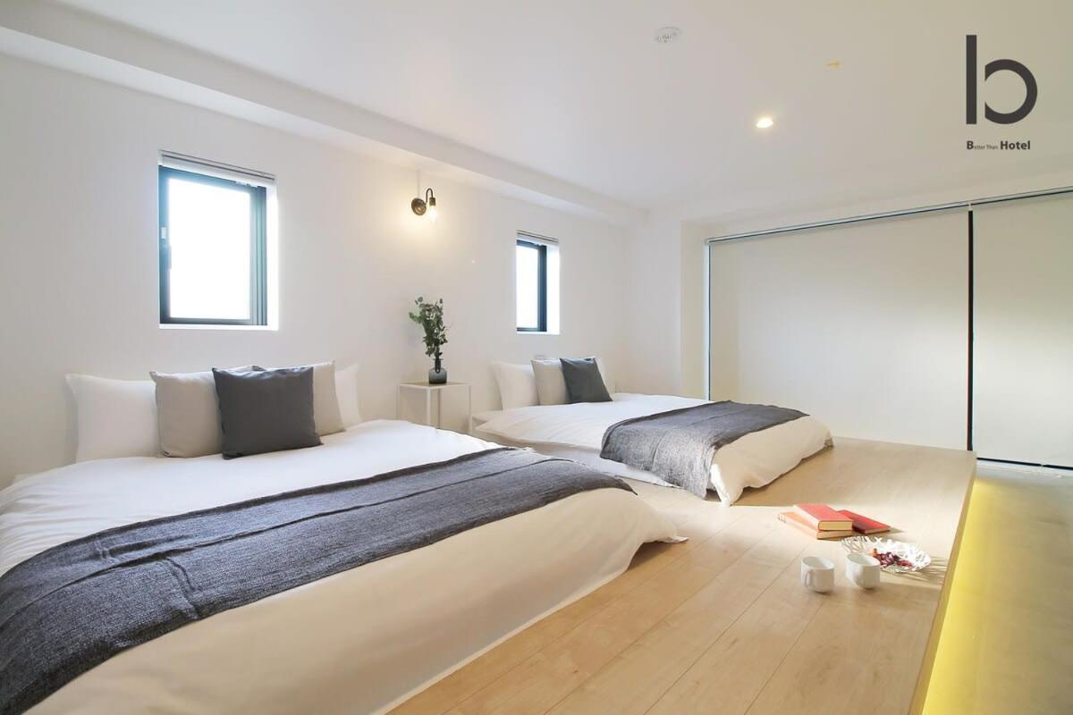 Bhotel Heiwaodori 702 - Huge Apt In Famous Hiroshima Dori For 6P Kültér fotó